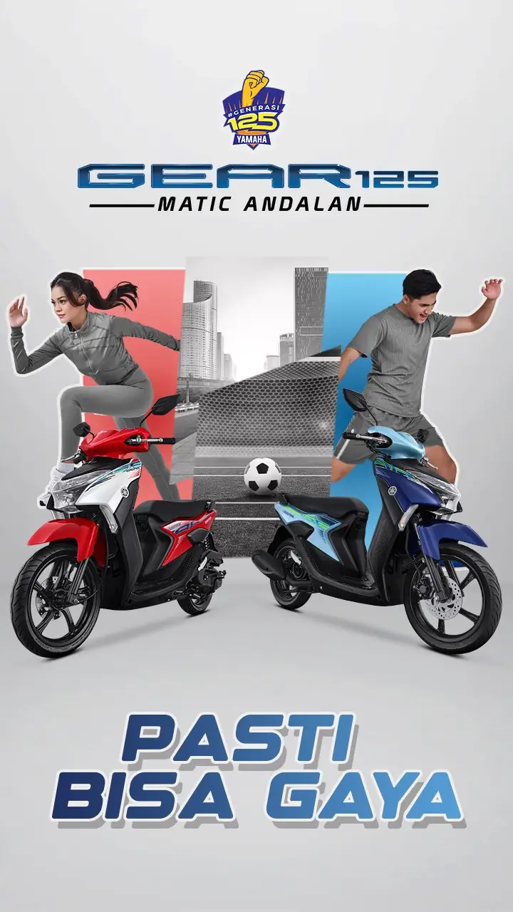 Yamaha Gear 125 - harga OTR, promo dan kredit di Yamaha BRM Bandung