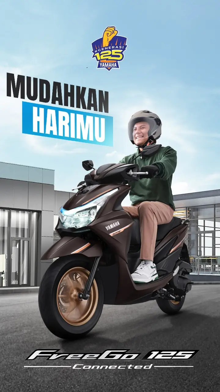 Yamaha Freego 125 - harga OTR, promo dan kredit di Yamaha BRM Bandung