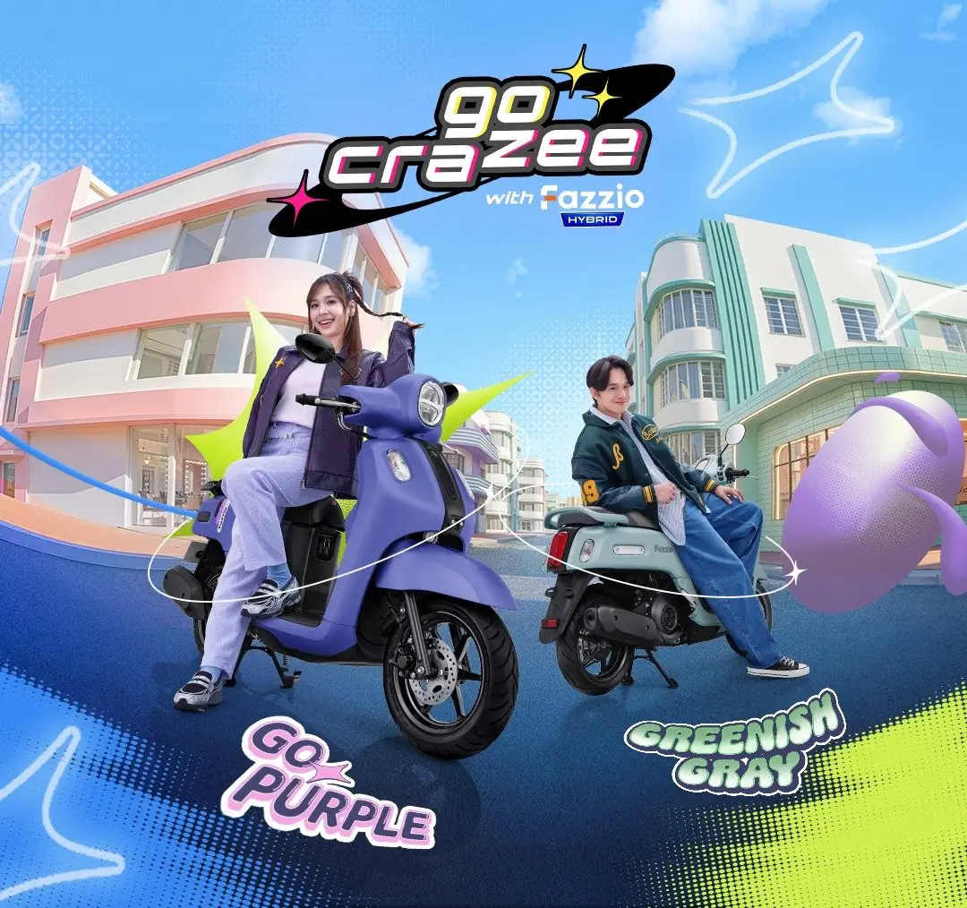Yamaha Fazzio - harga OTR, promo dan kredit di Yamaha BRM Bandung