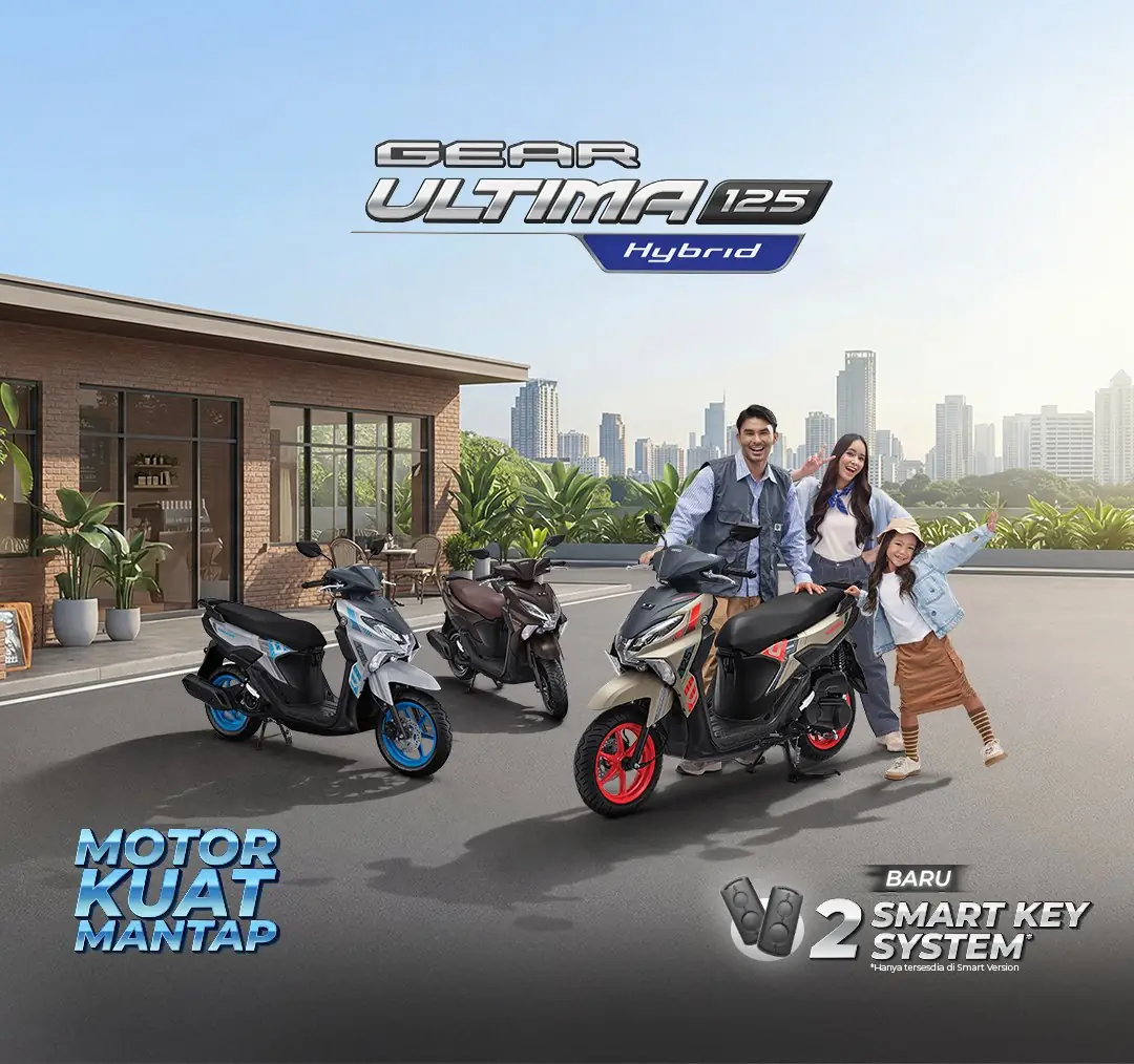 Yamaha Gear Ultima - harga OTR, promo dan kredit di Yamaha BRM Bandung