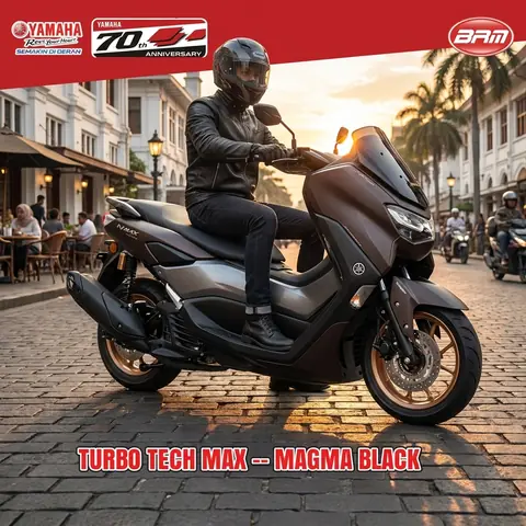 Harga Terbaru Nmax Turbo TECH MAX 2026: Keunggulan Fitur Dual-Stage CVT dan Promo Spesial September di Yamaha Bintang Rejeki Motor