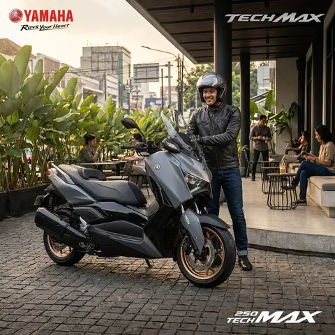 XMAX 250 Tech Max 2026: Harga, Fitur, dan Bedanya