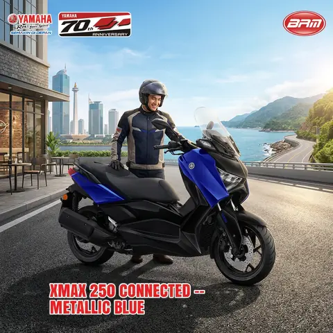 Pilihan Warna Yamaha Xmax Connected XMAX 250 Connected 2026: Tampilan Elegan di Dealer Yamaha Bintang Rejeki Motor