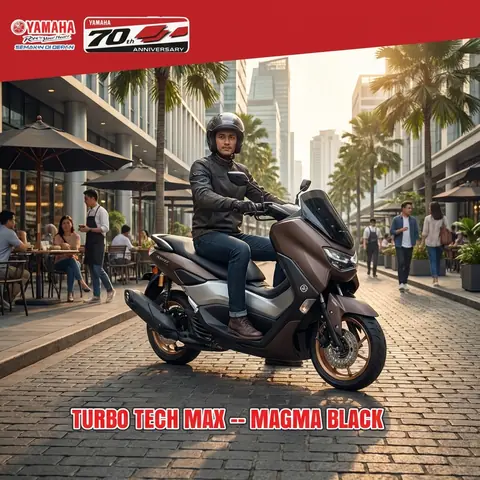 Review Fitur Canggih Nmax Turbo TECH MAX 2026: Performa Mesin Paling Bertenaga dan Simulasi Kredit di Dealer Yamaha Bintang Rejeki Motor