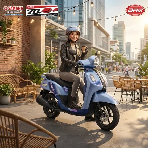 Review Fitur Fazzio Special Edition 2026: Skutik Retro Paling Eksklusif dengan Sentuhan Mewah