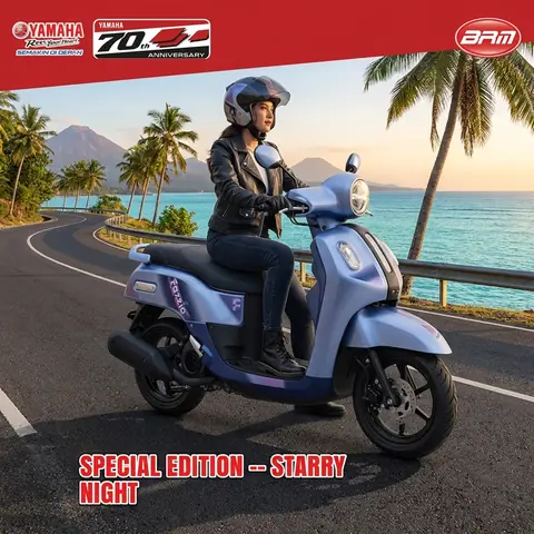 Review Fitur Fazzio Special Edition 2026: Sentuhan Grafis Eksklusif 70 Tahun Yamaha dan Simulasi Kredit September di Yamaha Bintang Rejeki Motor