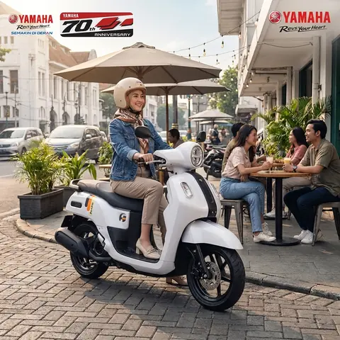 Motor Matic Yamaha untuk Postur Mungil 2026: Tinggi Jok
