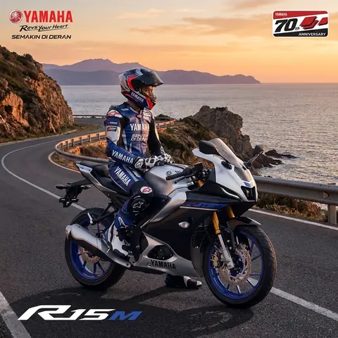 Ulasan Fitur All New R15 Connected R15M Connected/ABS 2026: Motor Sport 155cc Tercanggih untuk Touring Lebaran