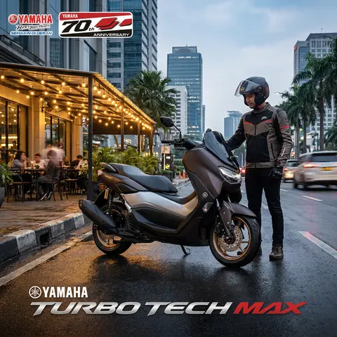 Ulasan Nmax Turbo TECH MAX 2026: Cara Kerja Fitur Riding Mode dan Downshift Button untuk Perjalanan Luar Kota